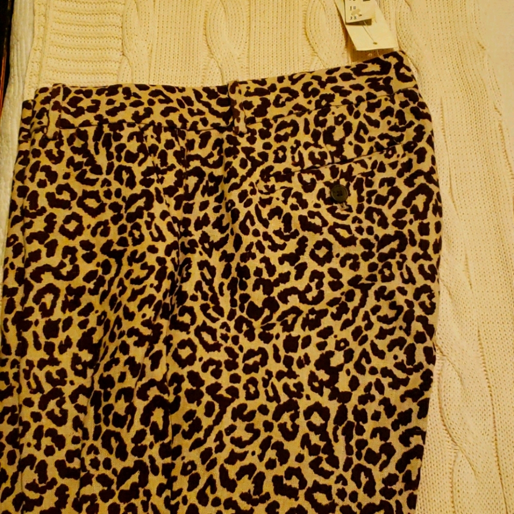 Ankle length 100% linen pants